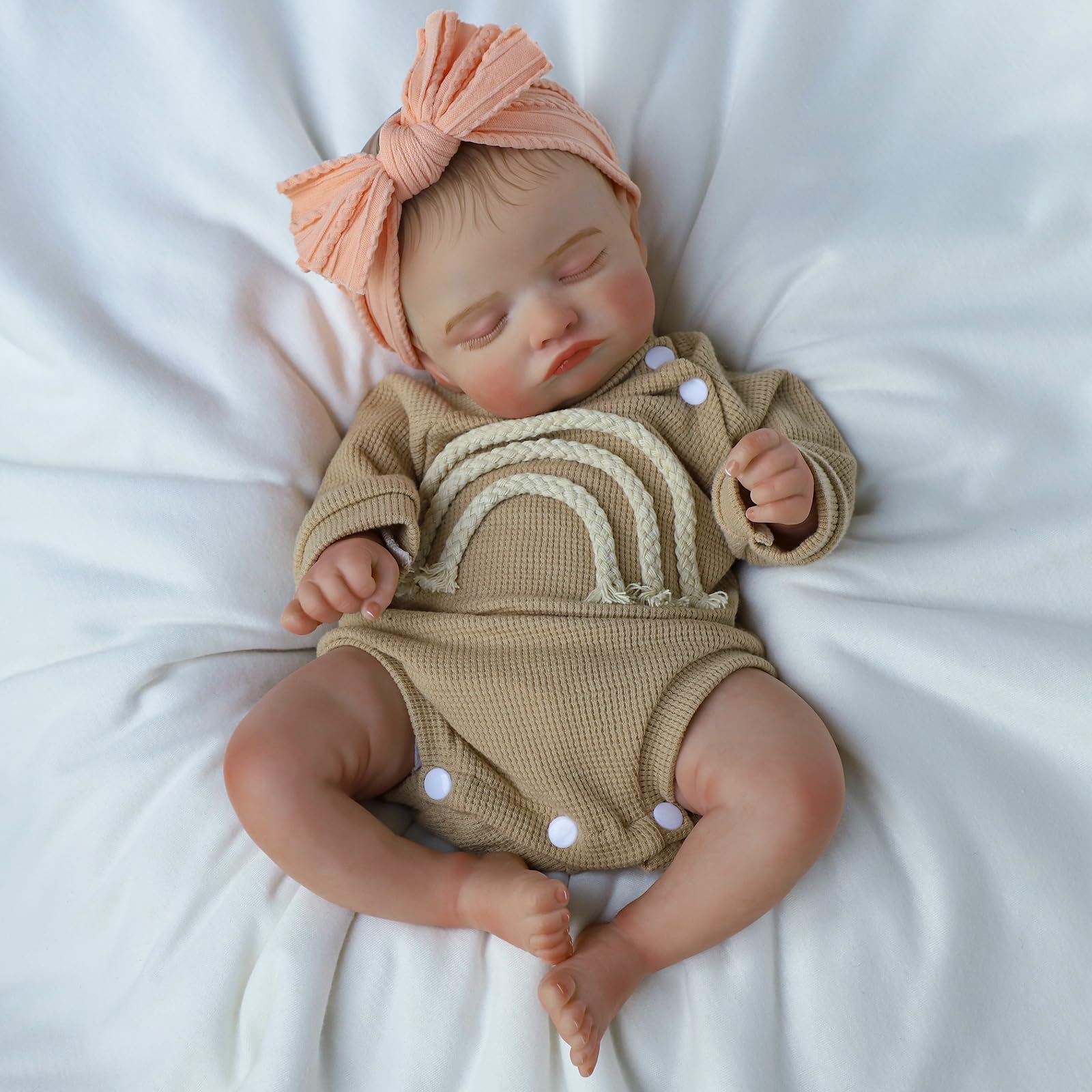 Lifelike Reborn Baby Dolls-20 inch Sleeping Realistic Newborn Baby Dolls