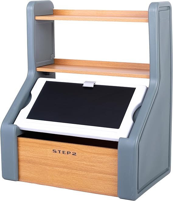 Harmony Toy Storage Box, Kids Toy Storage Bin with Chalkboard Lid