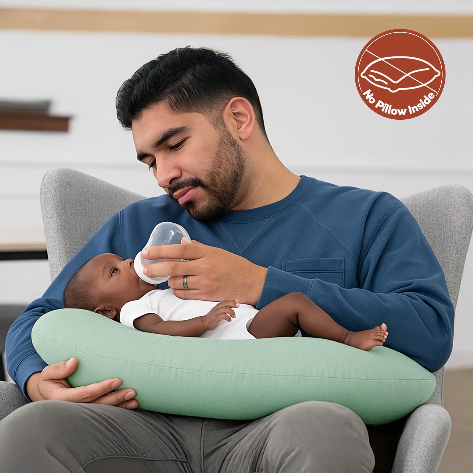 3-Pack Nursing Pillow Cover ONLY Compatible