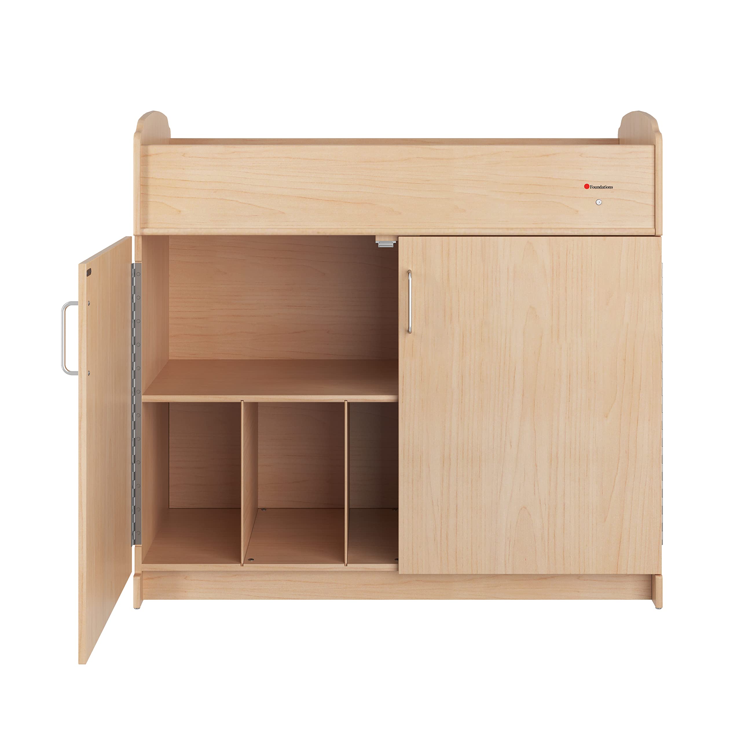 Daycare Changing Table with Storage Cubbies