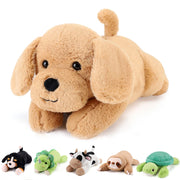 Yellow Lab Weighted Stuffed Animals - 28 Inch 5.0 Pounds Weighted Plushies
