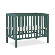 Me Edgewood 4-in-1 Convertible Mini Baby Crib in Olive GreenGuard