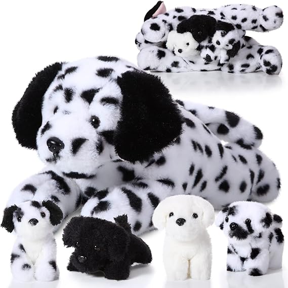 5 Pcs Dog Stuffed Animal Puppy Stuffed Animal
