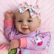 Baby Doll Girl, 18 inch Realistic Soft Body Baby Doll Real Life Cute Baby