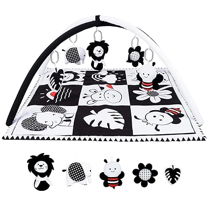 Baby Play Activity Gym Tummy Time Mat for Infant,Baby Gyms & Playmats
