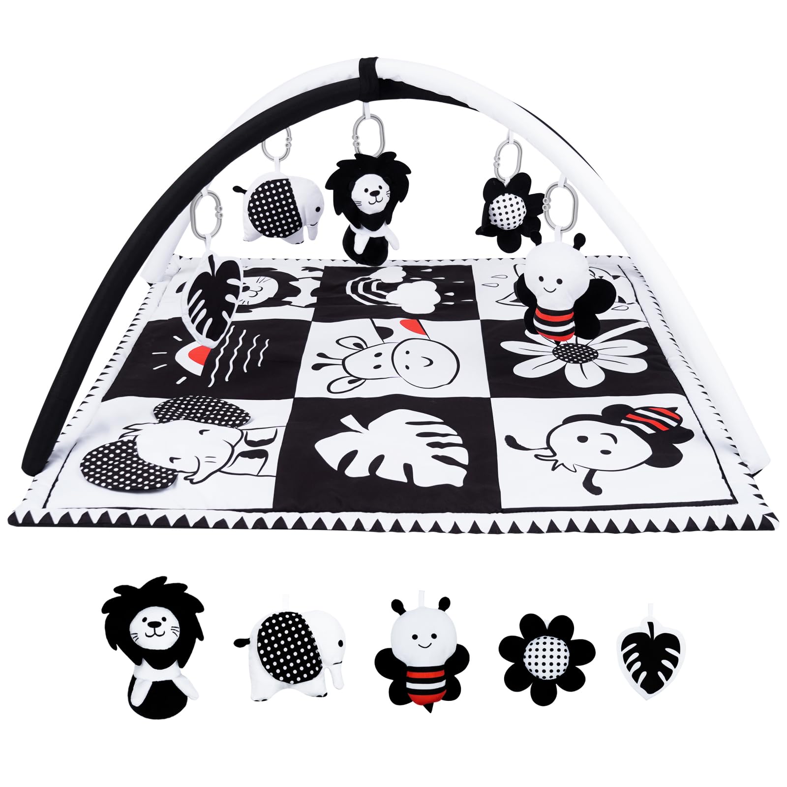 Baby Play Activity Gym Tummy Time Mat for Infant,Baby Gyms & Playmats
