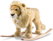 Leo Riding Lion Stuffed Rocker - Premium Quality Soft Woven Plush Ride-On Animal