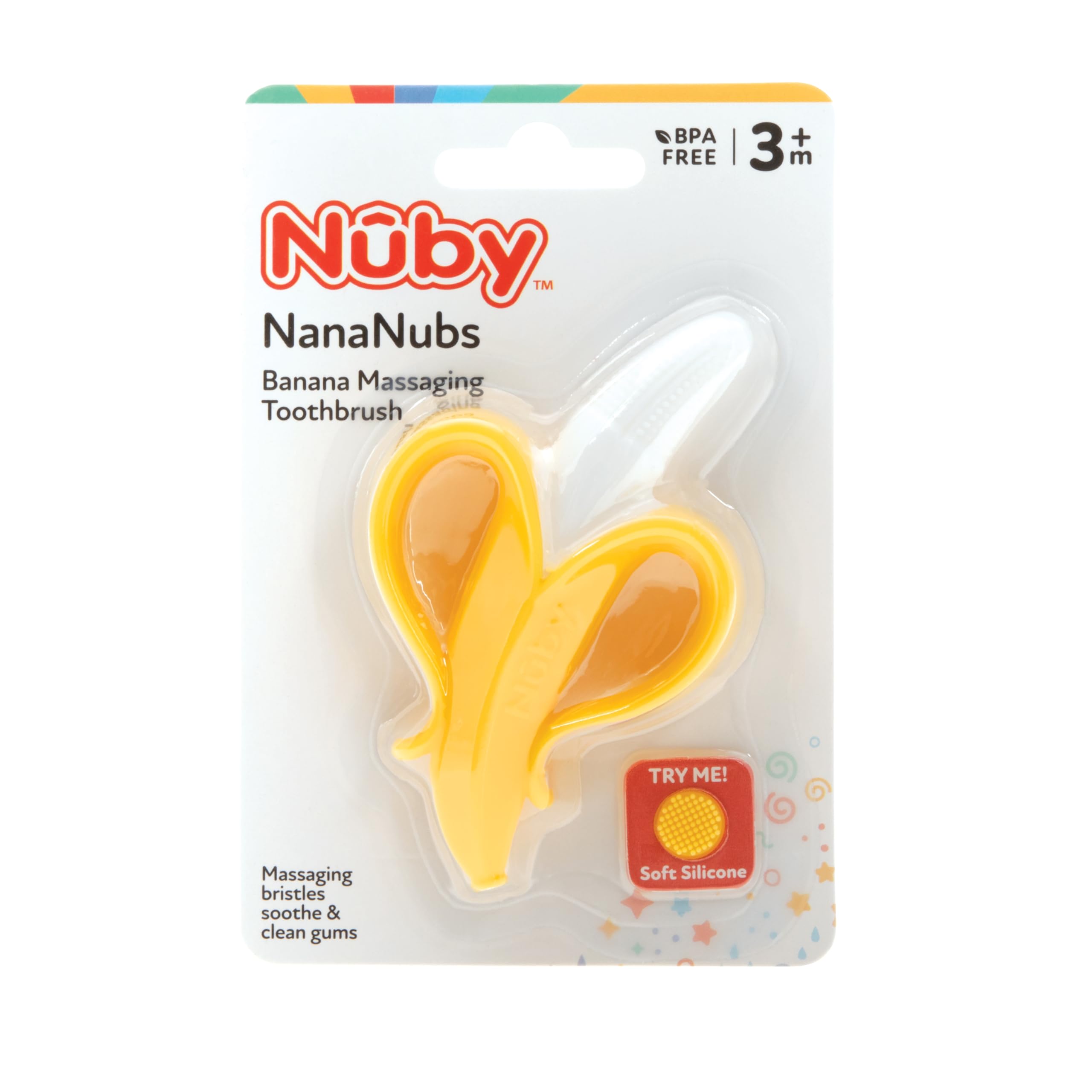 Banana Massaging Teether – Baby Teething Toys 3 Months and Up