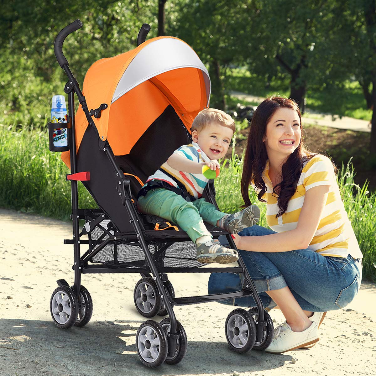 Lightweight Compact Travel Stroller - Infant to Toddler