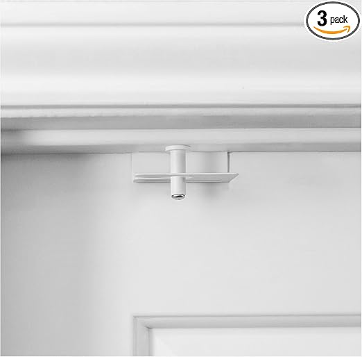 GlideLok Child Safety Door Top Lock | Made of Durable Metal