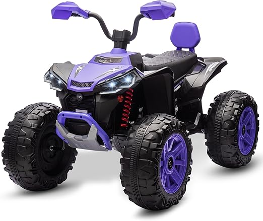 Kids ATV 4 Wheeler Ride on Eletric Motorcycle, 24V Battery Powered, KidsElectric Toy Car