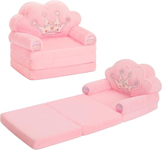 Chair Comfy，Foldable Princess Couch