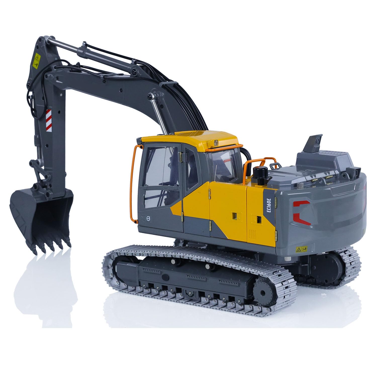 Double E RC Excavator Model for E010 EC160E Full Alloy Metal RC Engineering Digger Vehicle