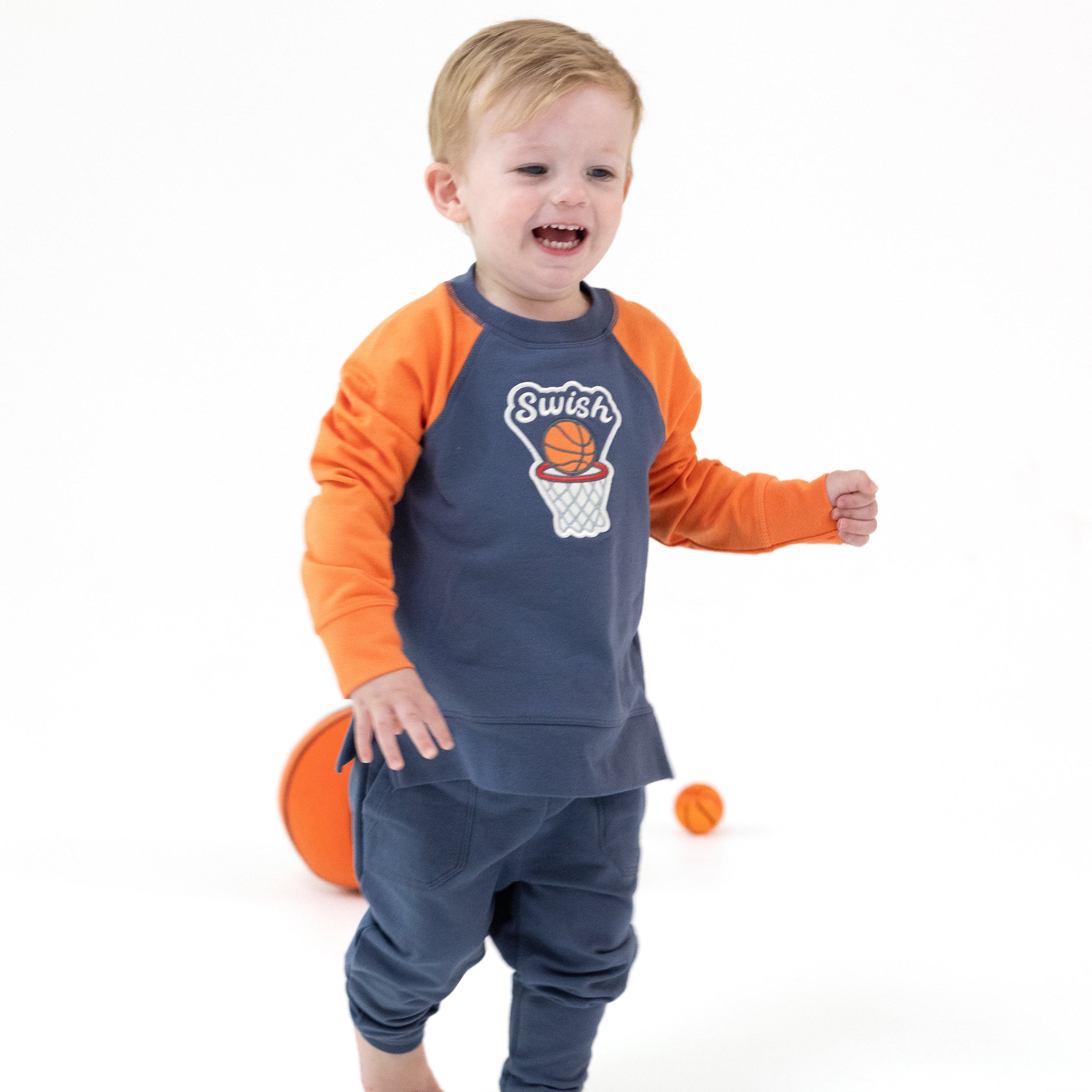 Varsity - Basketball - Basketbal Raglan Sweatshirt