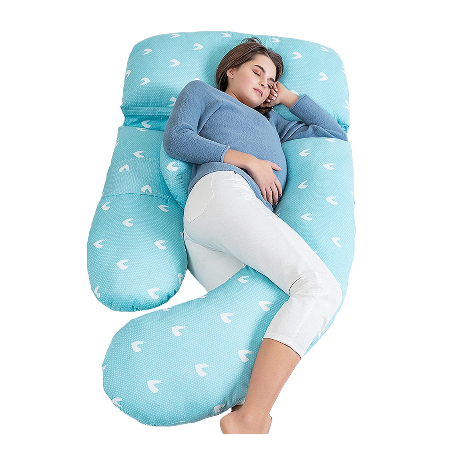 Pillow Full Body Maternity Pillow, U-Shaped Pregnancy Pillow