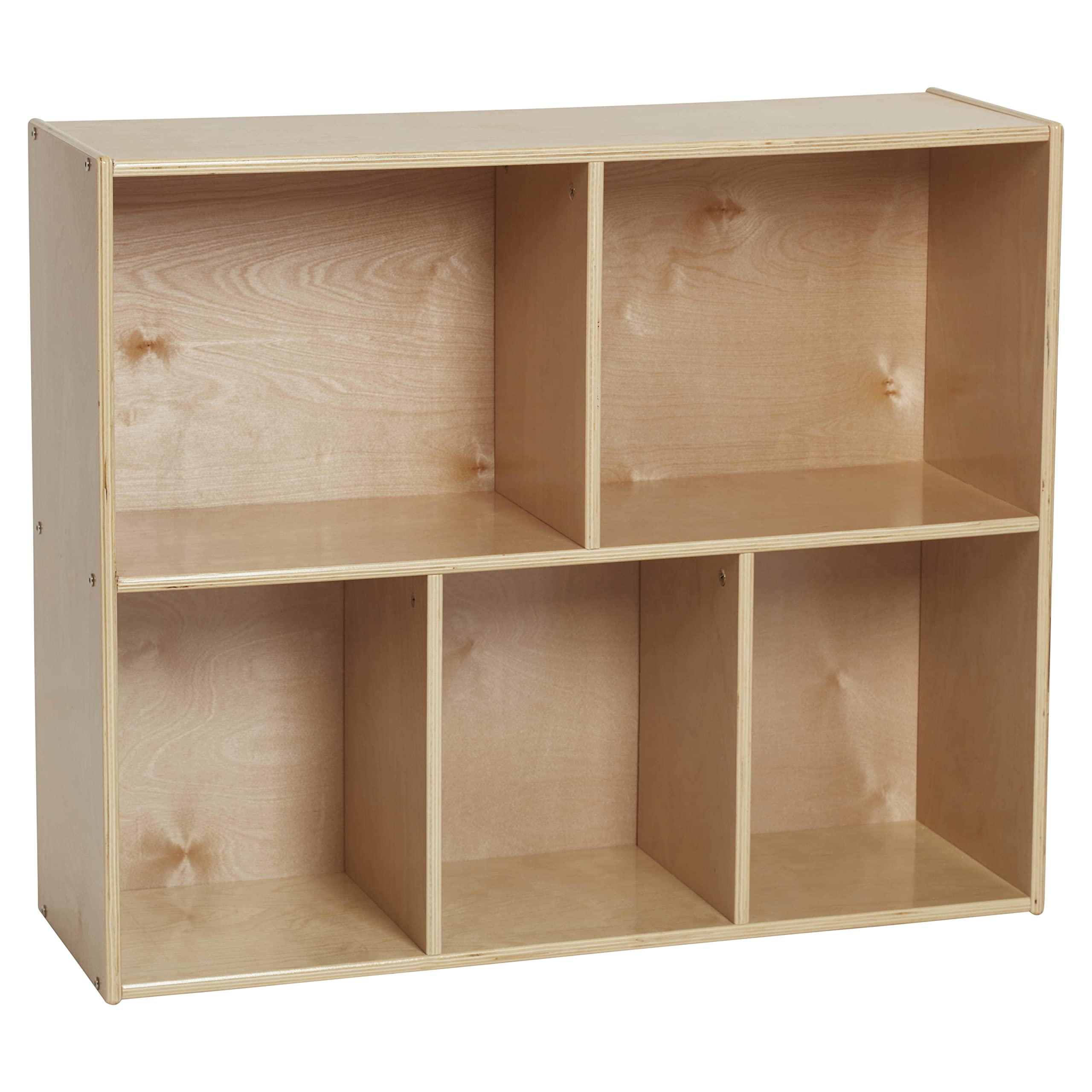 5-Compartment Storage Cabinet for Classroom and Playroom