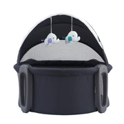 Portable Bassinet and Play Space Baby Dome with Toys and Canopy