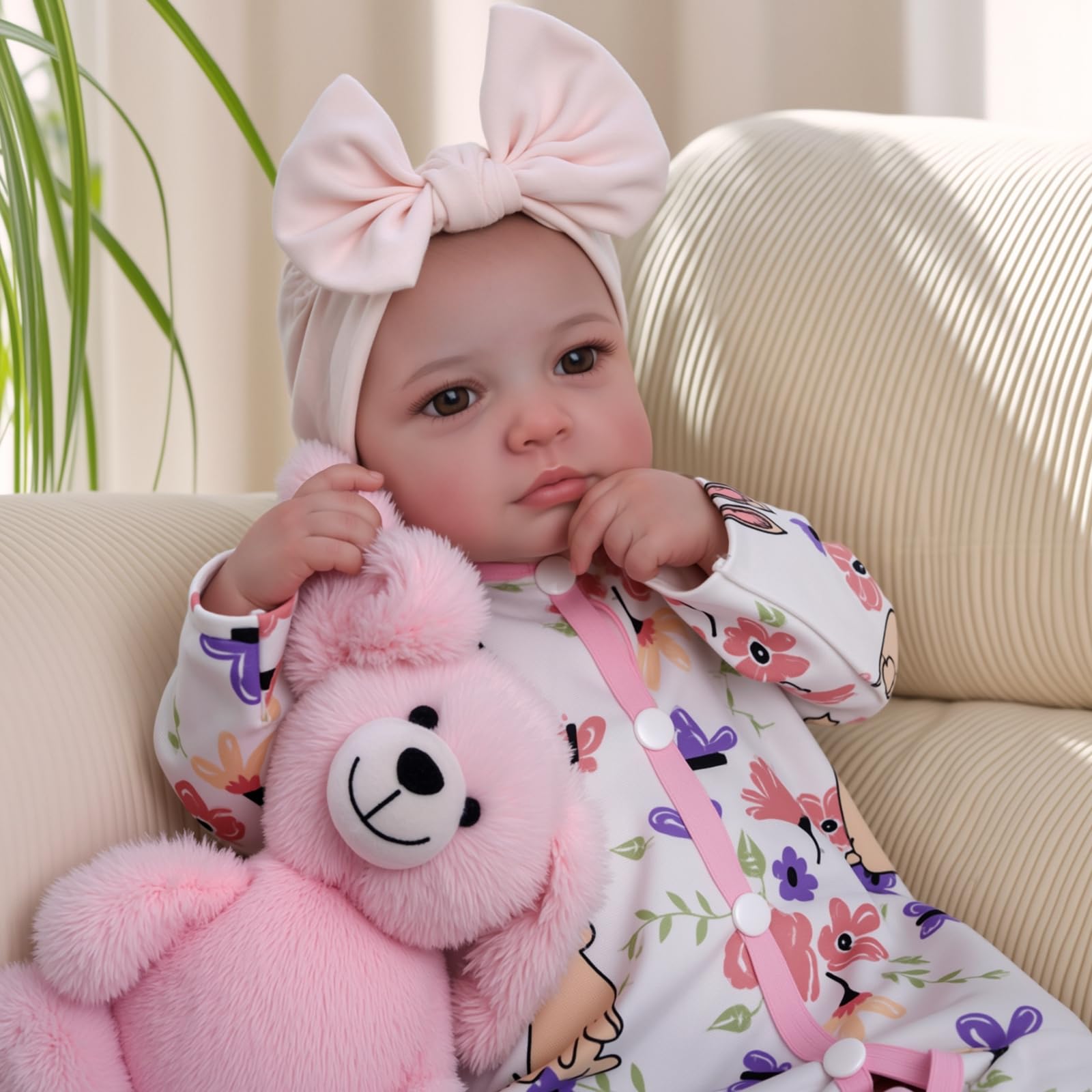 Reborn Baby Dolls - 20-inch Cute Soft Vinyl Realistic Baby Doll Real Life Baby Dolls