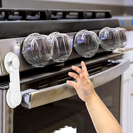 Choice Gold Awards Winner - Stove Knob Covers for Child Safety