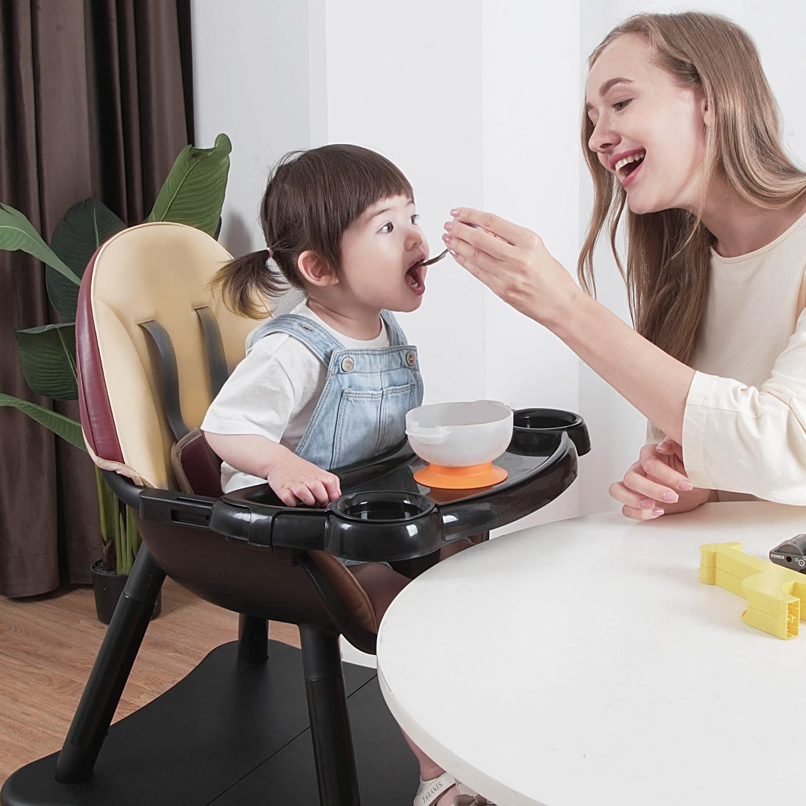1 Baby High Chair,Convertible High Chairs for Babies