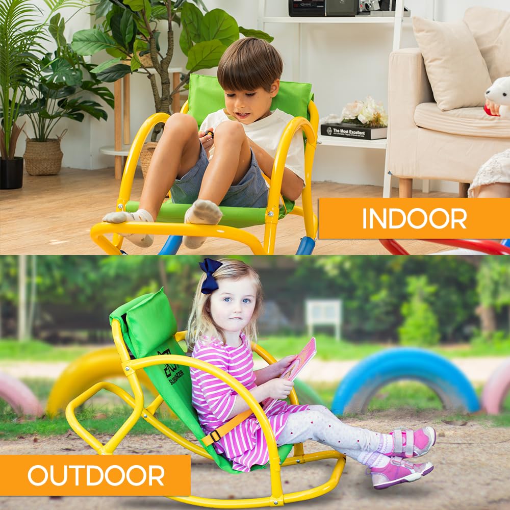 Kids Rocking Seesaw Chair for Toddlers Ages 3-7