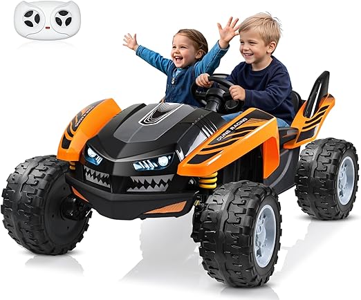 24V Ride on Toy for Big Kids 2 Seater, 4x200W, Max 5.1MPH