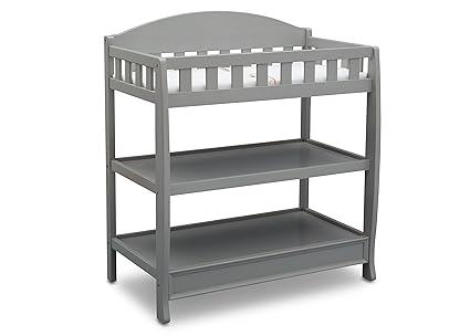 Changing Table with Pad, White