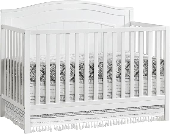 North Bay 4-in-1 Convertible Baby Crib, Dove Gray