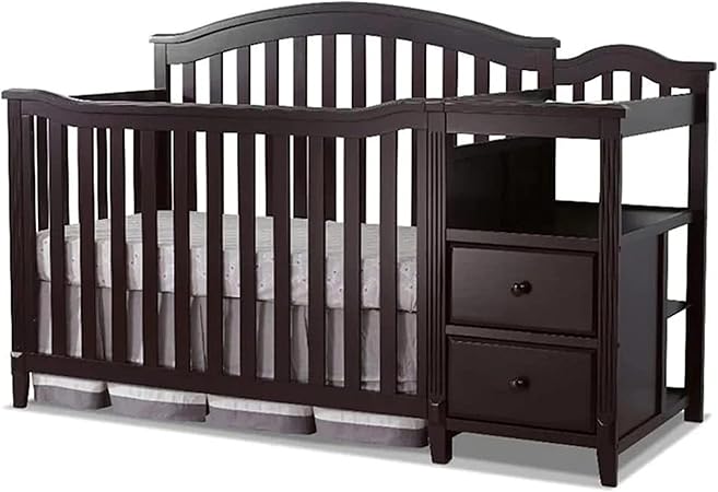 SORELLE FURNITURE Berkley Crib and Changer with Slat Panel