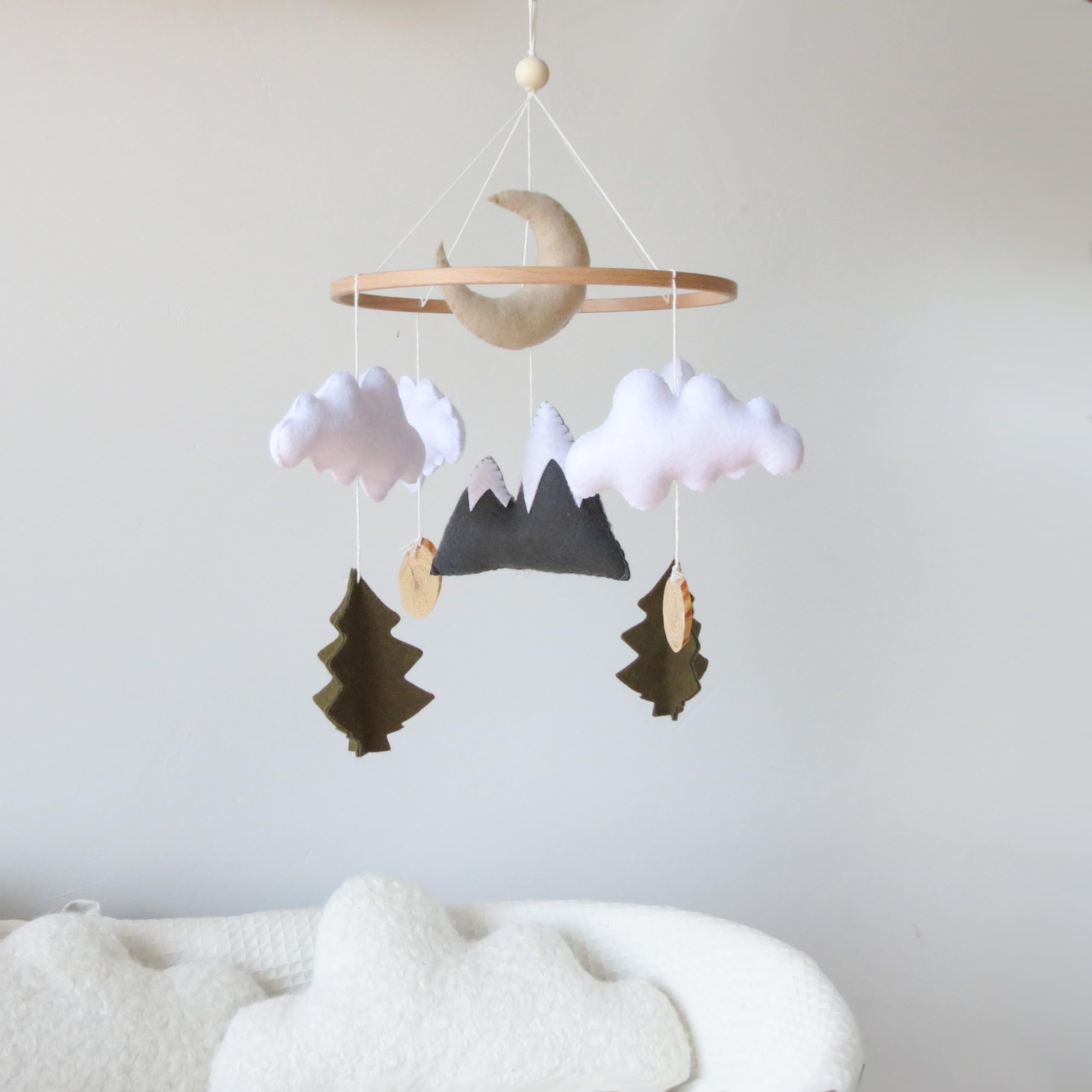 Woodland Mobile for Crib Forest Baby Mobile for Crib Woodland Crib Mobile for Boys