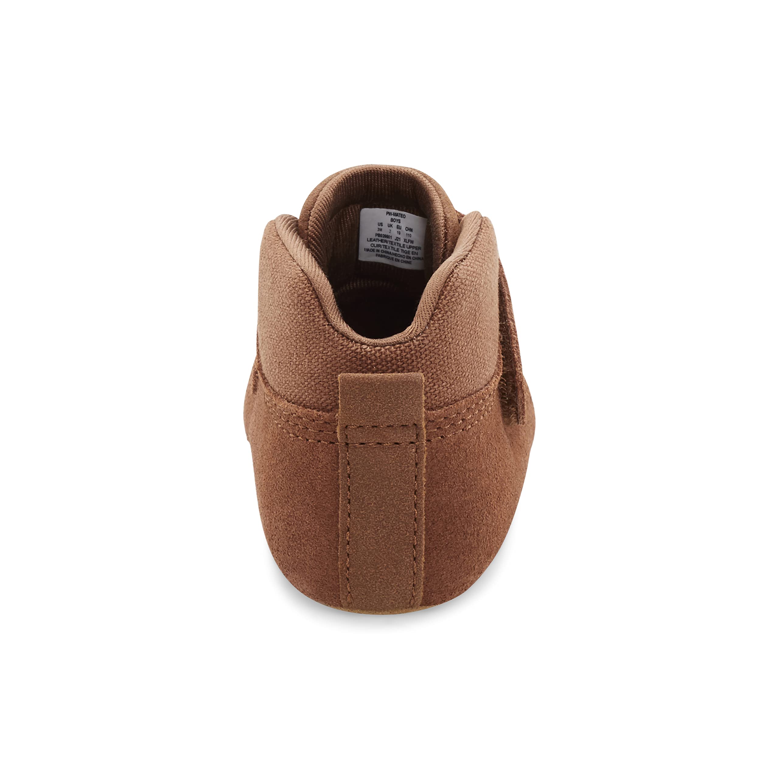 Stride Rite Baby Boys PW-Mateo Crib Shoe, Sierra, 1 Infant