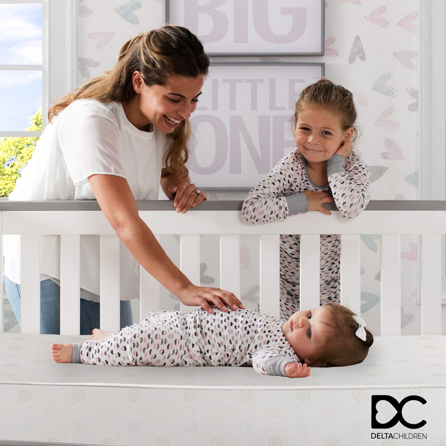 2-in-1 Breathable Crib and Toddler Mattress