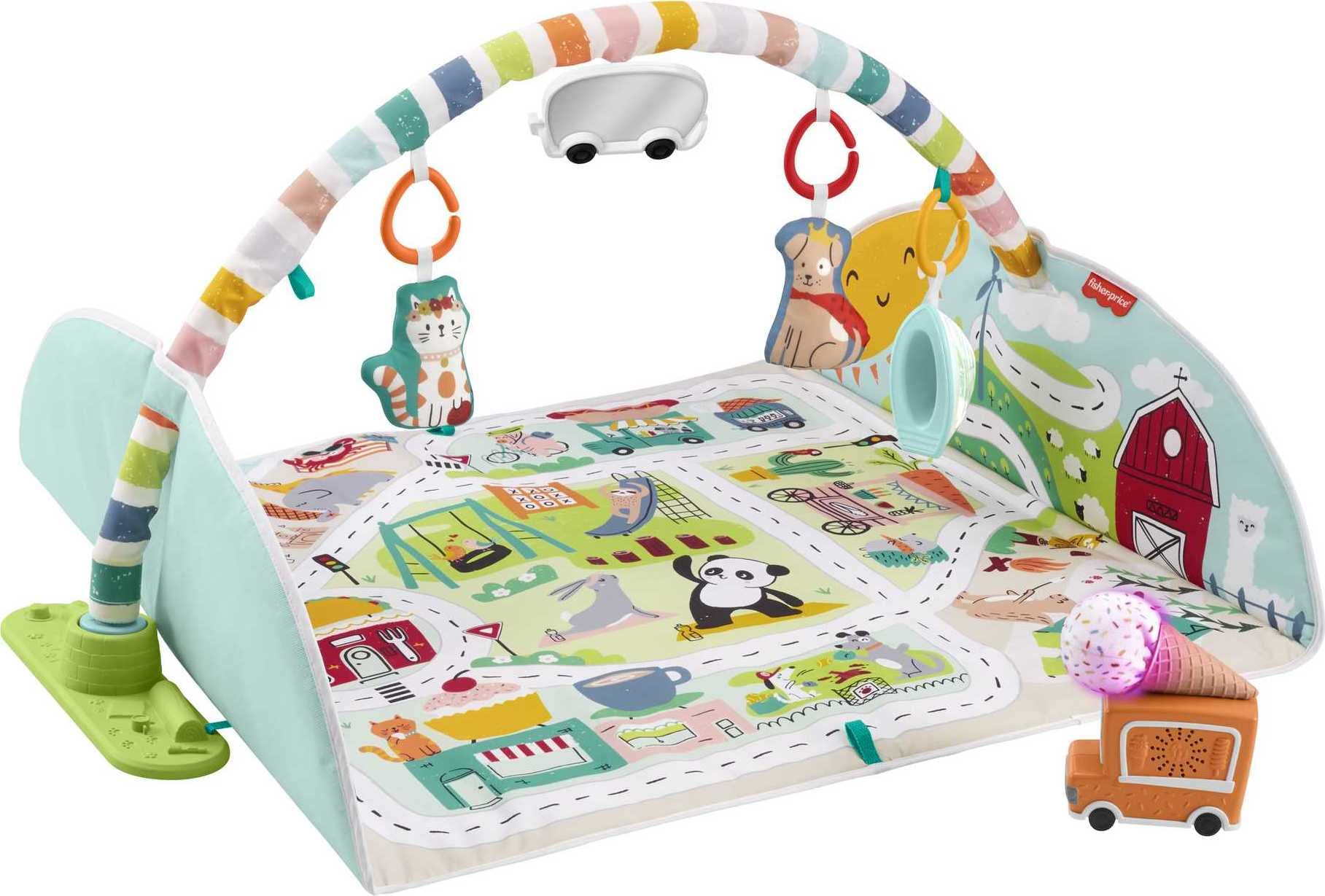 Baby Playmat Activity City Gym to Jumbo Toddler Vehicle Mat