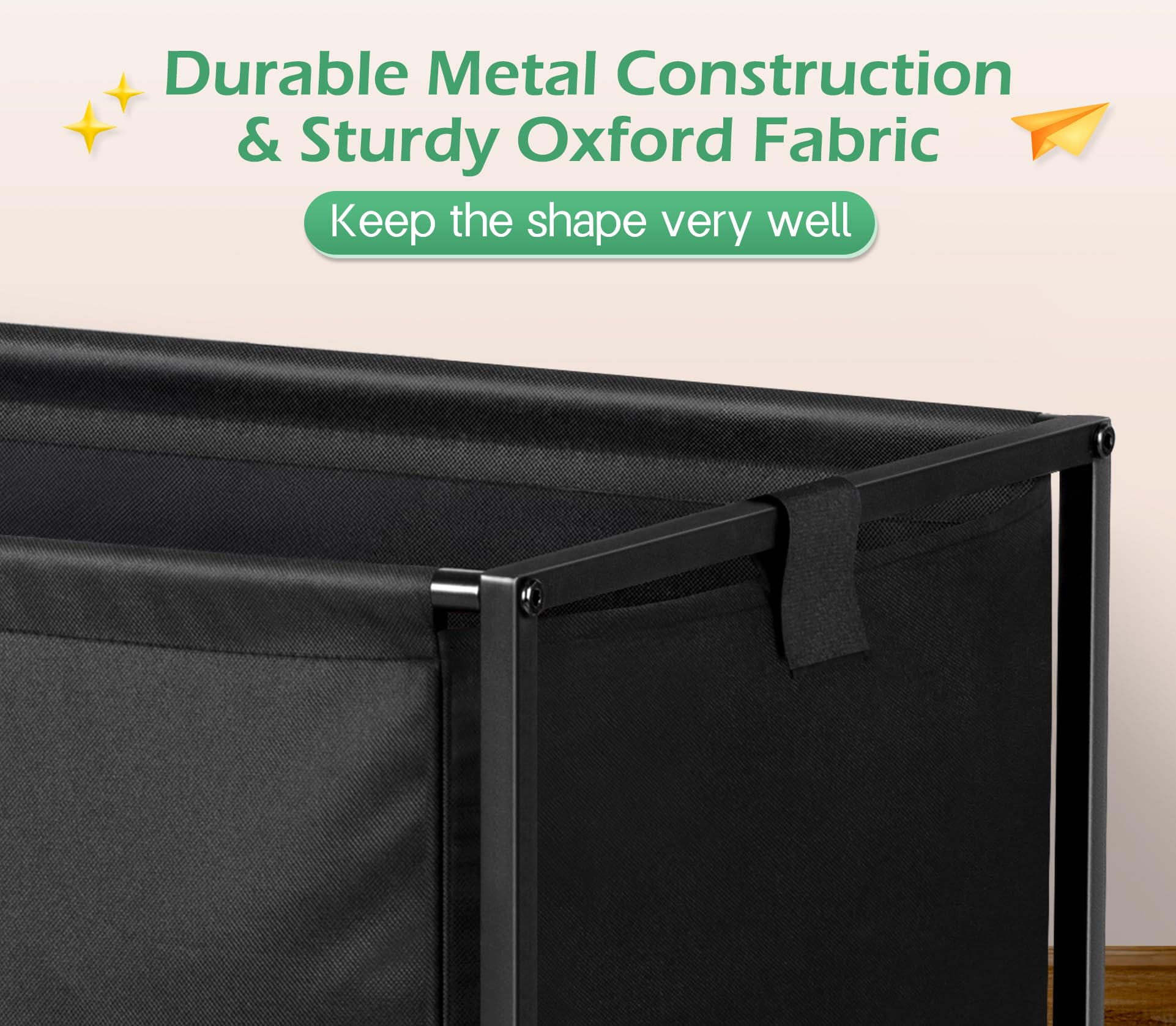 Large Toy Storage Box with Wheels - 124L Capacity