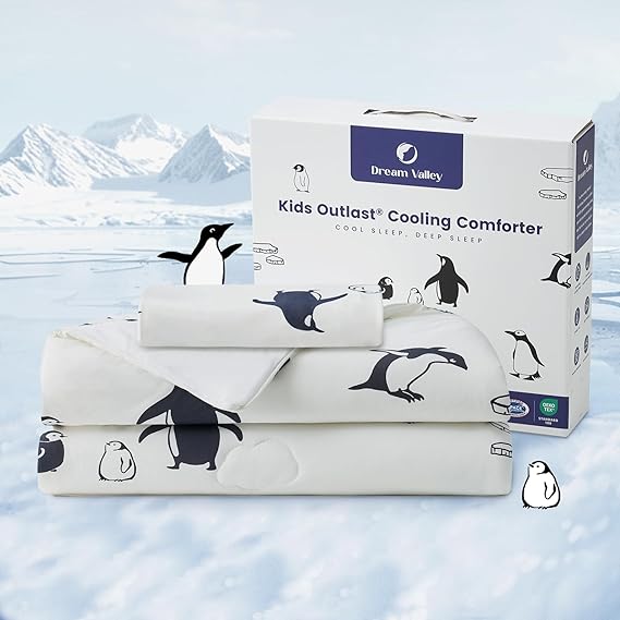 Outlast® Cooling Kids Comforter with 1 Pillowcase Set