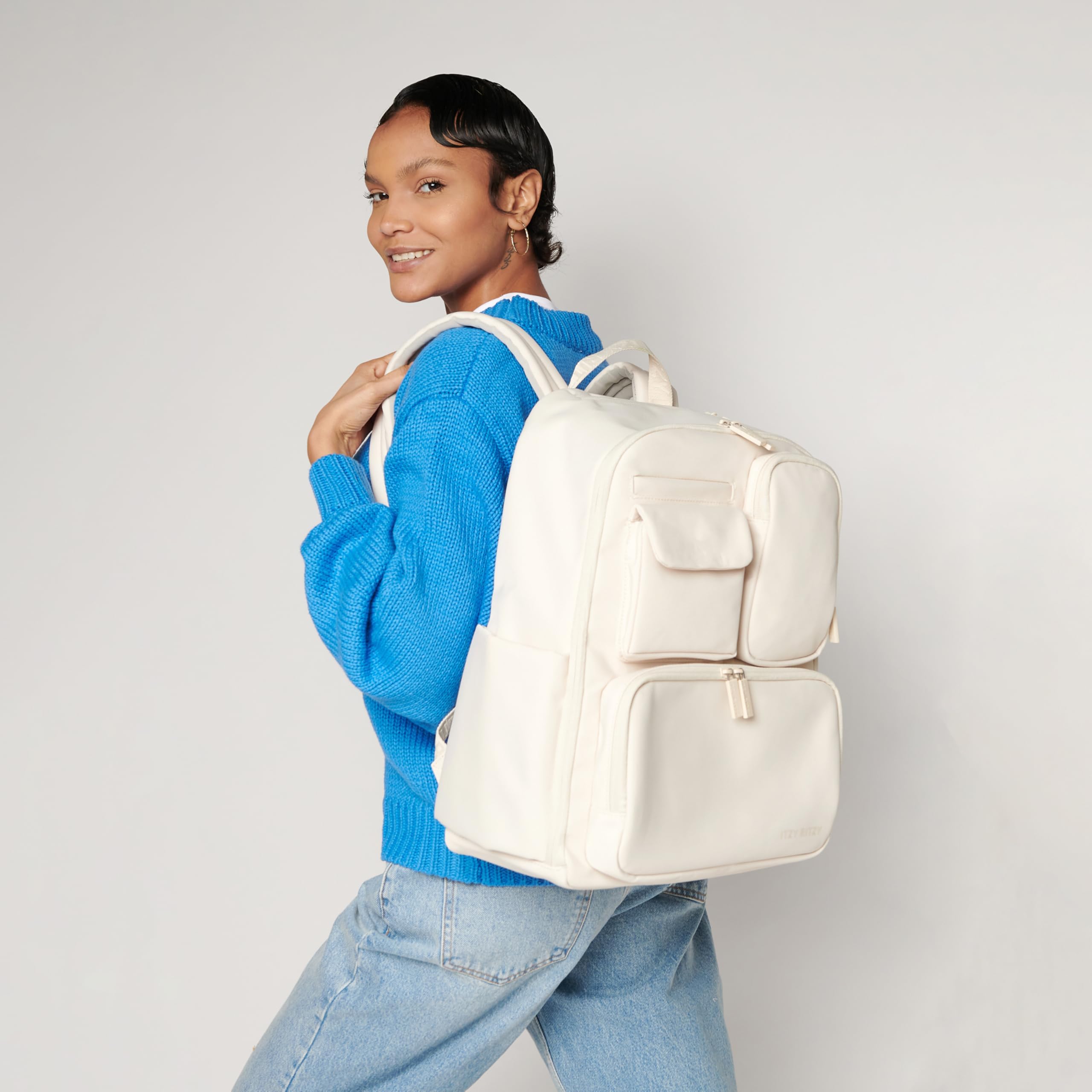 Utility Diaper Bag Backpack – Features 17 Pockets (Including