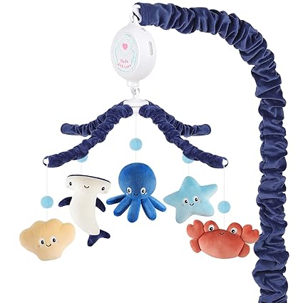 Woodland Crib Mobile for Girls – Cute Animals Baby Mobile for Crib