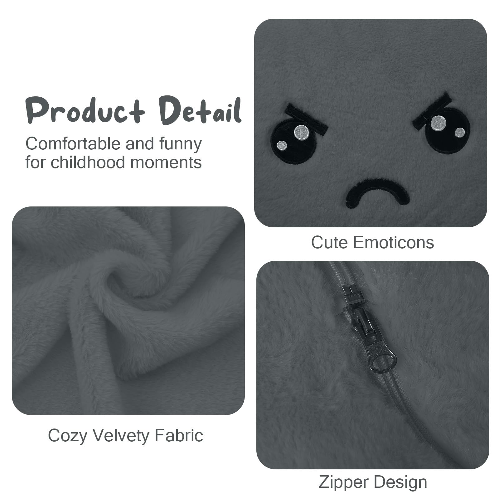 Reversible Octopus Bean Bag Chair for Kids
