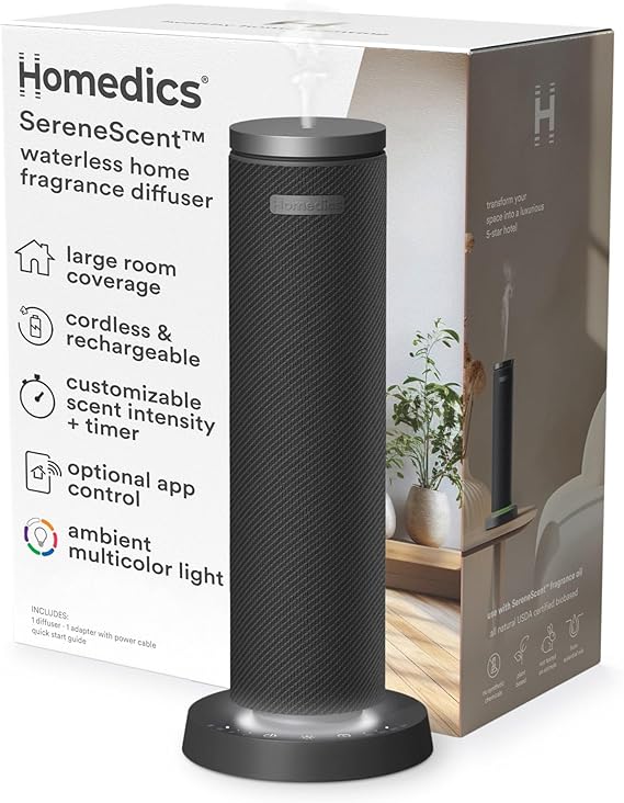 SereneScent Fabric Rechargeable Waterless Diffuser