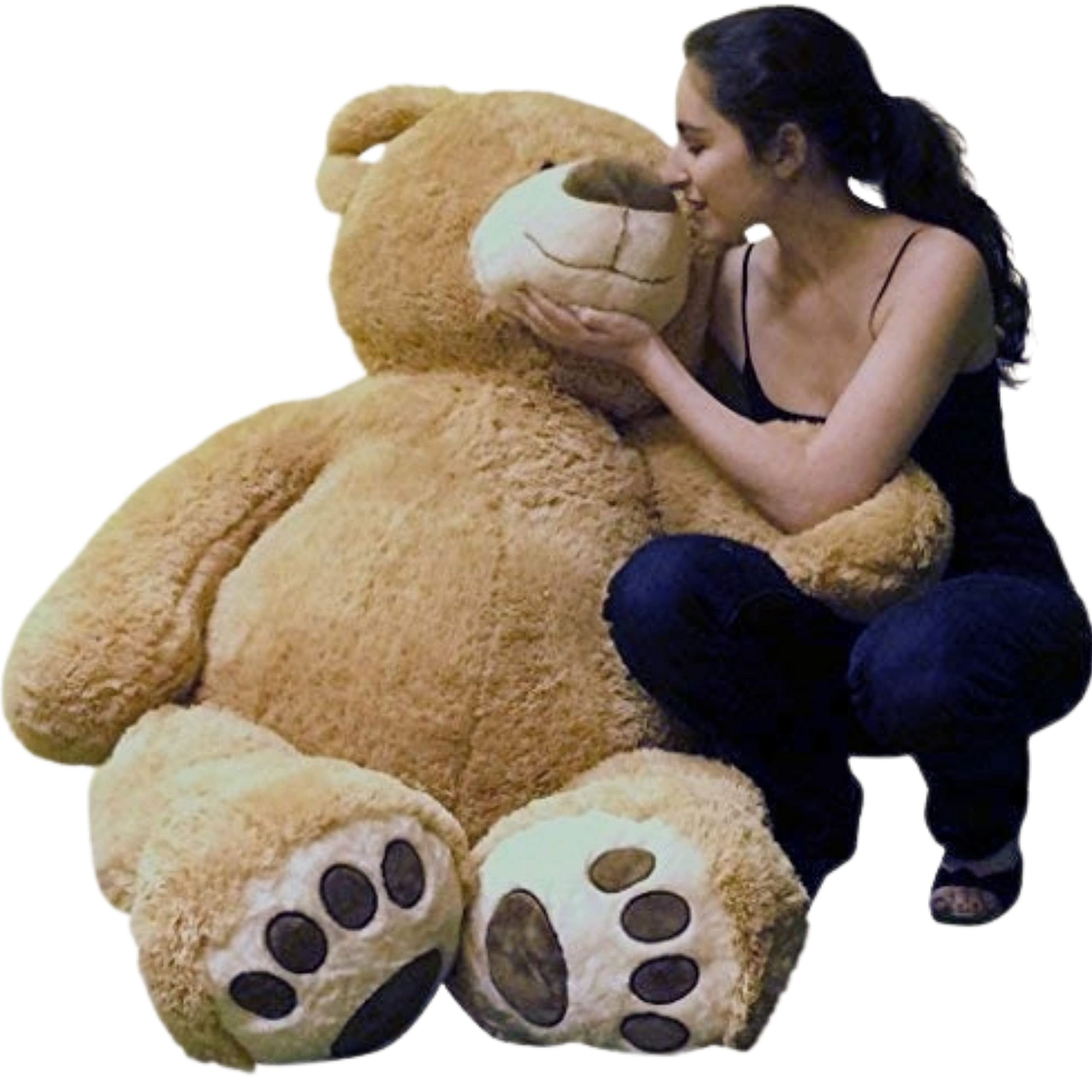 Giant 5 Foot Customizable Teddy Bear Hand-Stuffed in USA