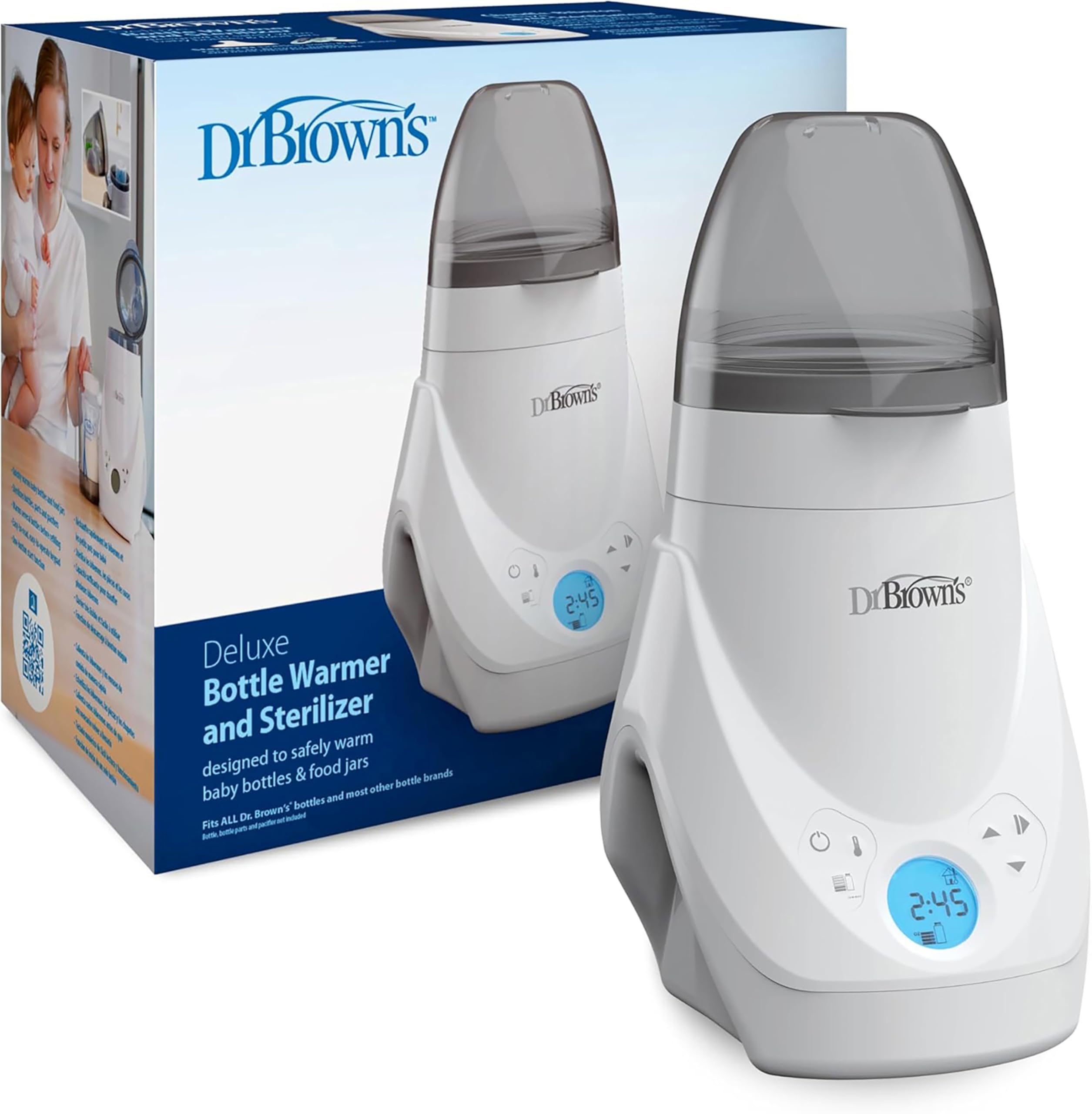 Deluxe Baby Bottle Warmer and Sterilizer for Formula
