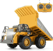 Toys for Boys Age 6-12, Rechargeable 11 CH RC Construction Vehicles Truck