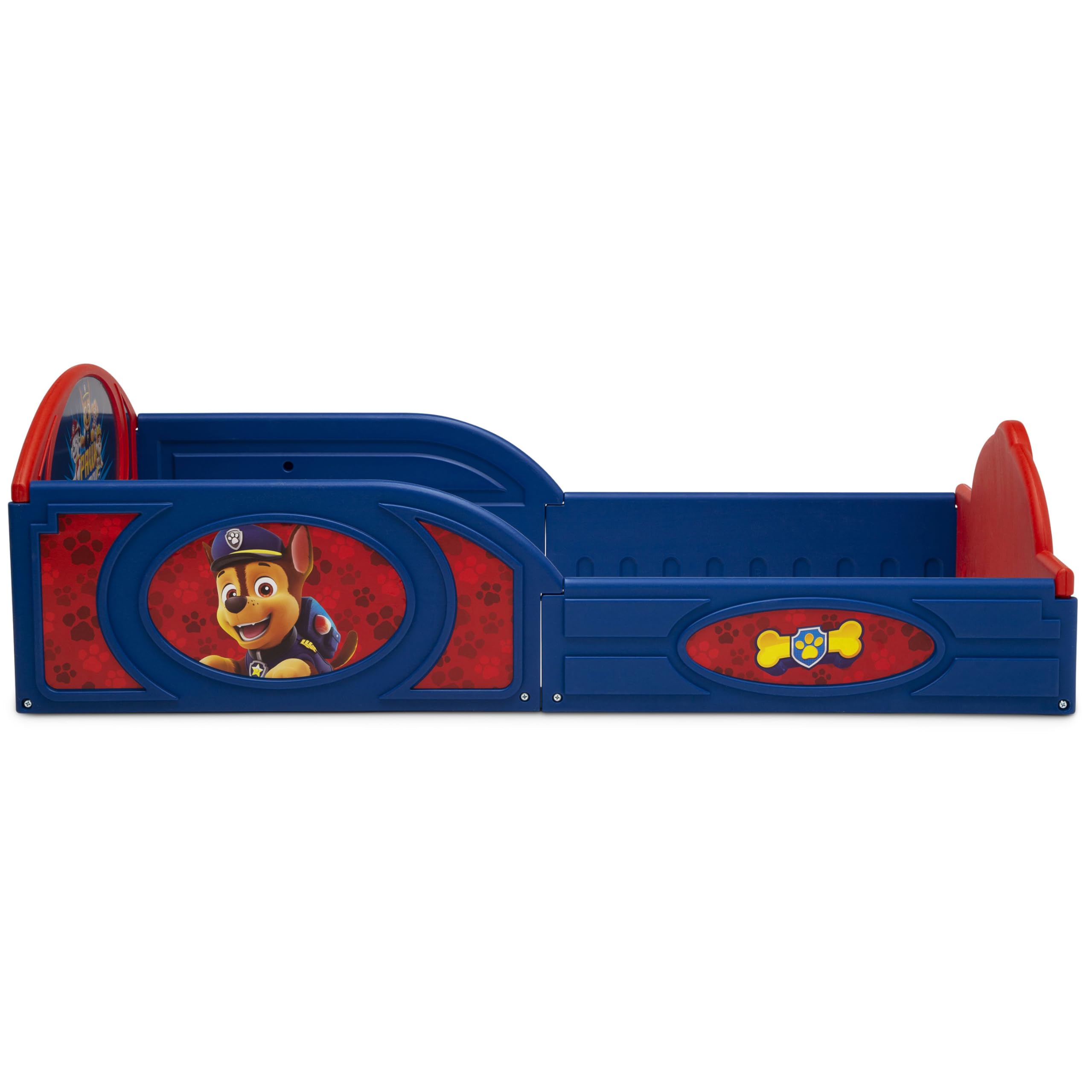 PAW Patrol 4-Piece Toddler Room-in-a-Box Set – Includes Sleep and Play Toddler Bed