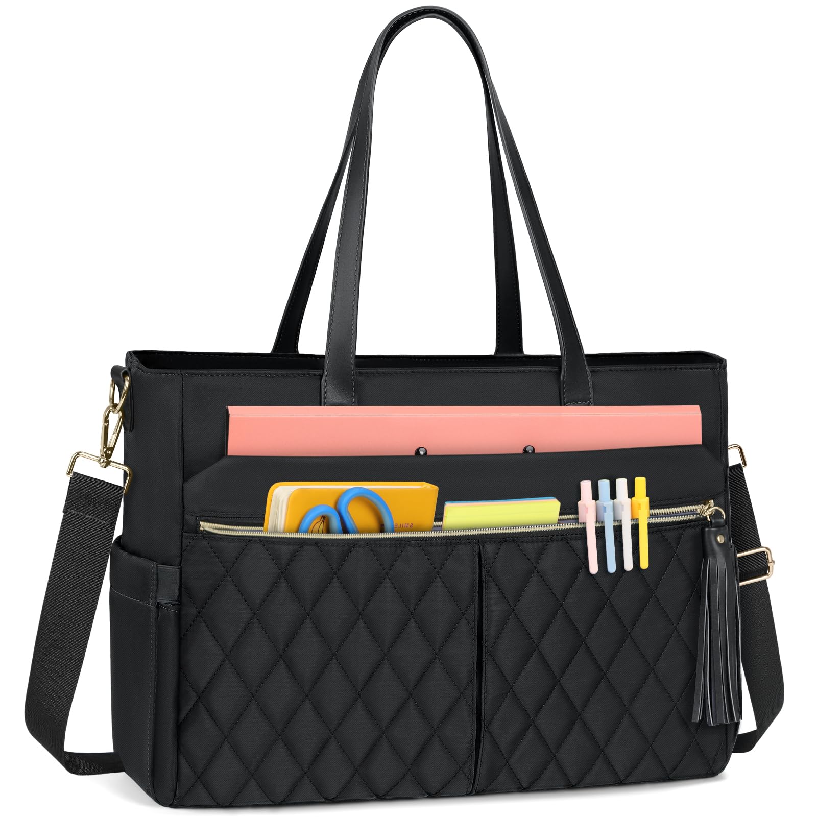Laptop Bag for Women 15.6Inch Teacher Tote Bag Work Bags for Women Nurse Bag