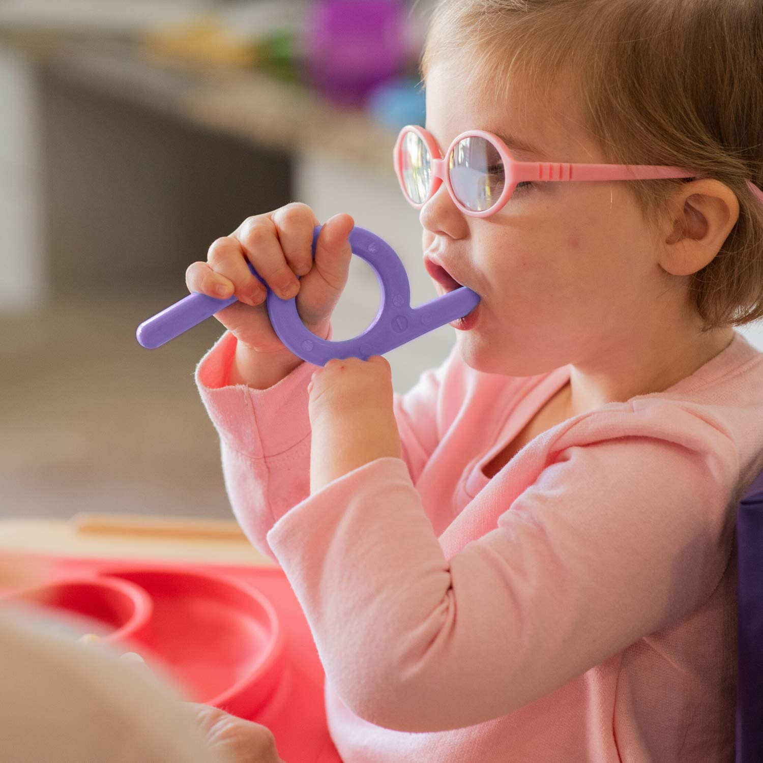 Purple Chewy Oral Motor Sensory Tool (10 pk)