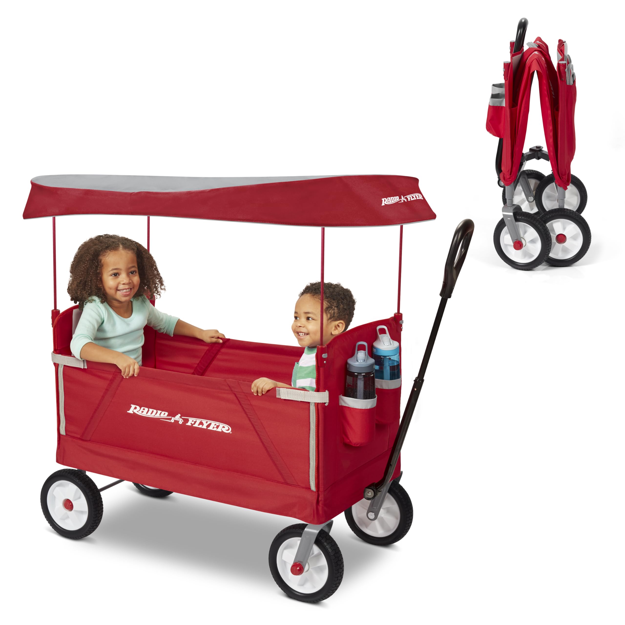 Stroller Wagon for Kids, Baby Stroller, Outside Toys for Toddlers 1-3, Rolling Cart