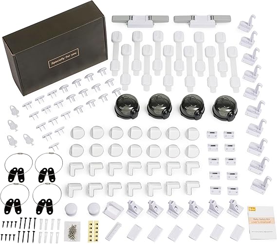 Baby Proof Kit, 83 Packs Baby Proofing Kit Essentials Child Proofing Appliance