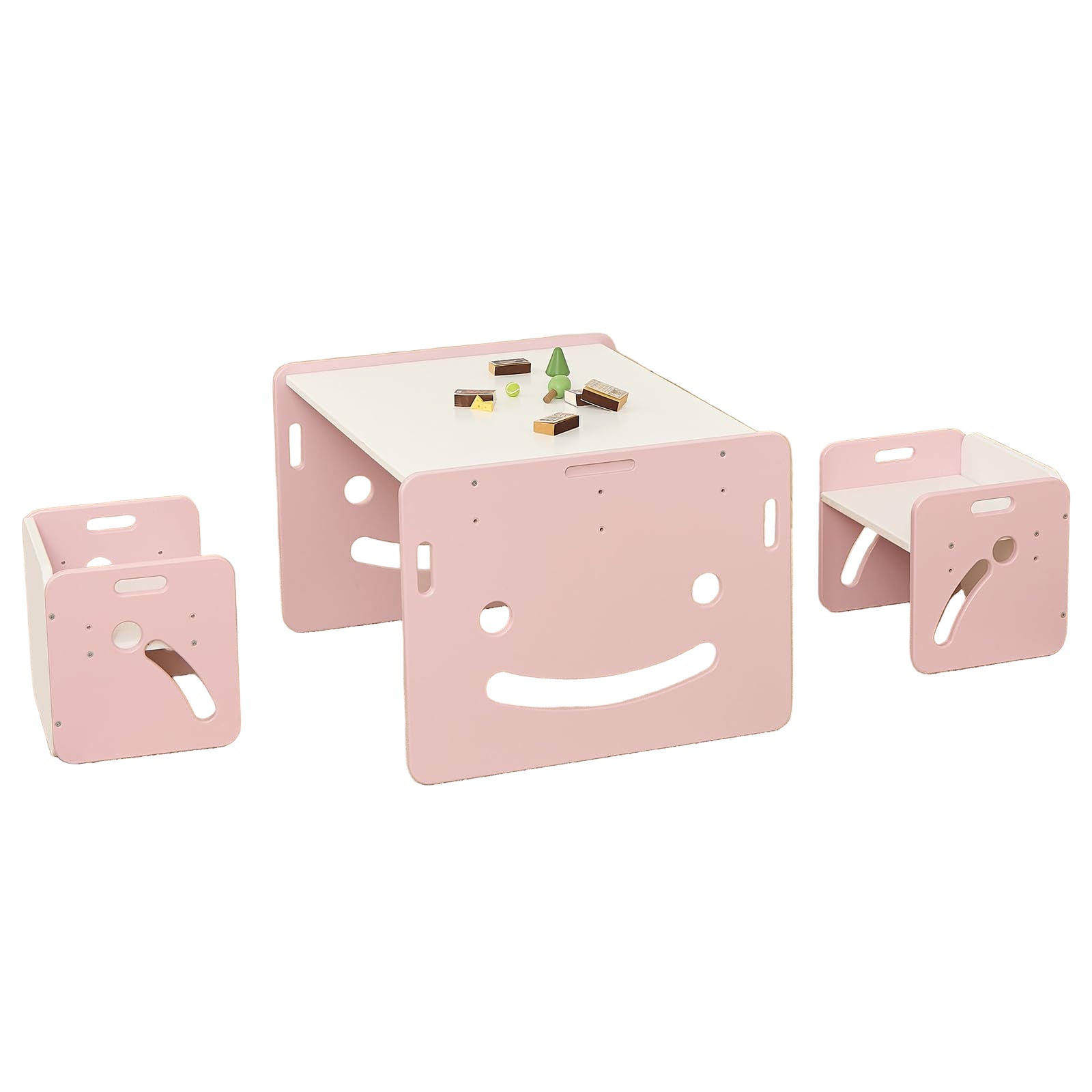 Height Adjustable Montessori Weaning Table and Chair Set