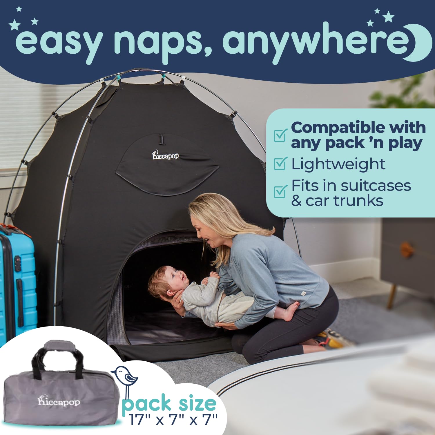 Blackout Tent for Pack and Play