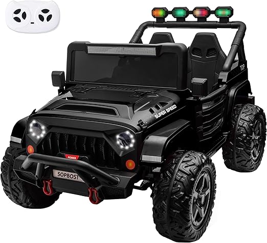 24V Ride On Toys for Big Kids Boys Girls 2 Seater Ride On Car